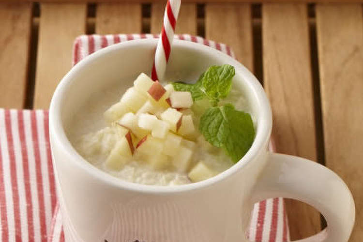 りんごジンジャーホットミルク レシピ 作り方 By 明治おいしい牛乳 クックパッド