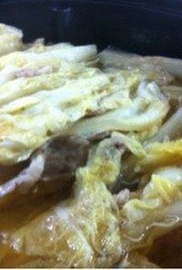 射手座が作る豚バラ白菜ミルフィーユ鍋