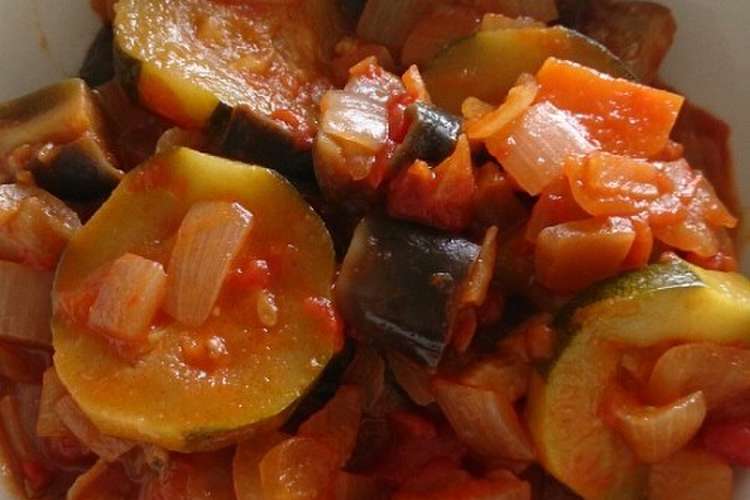 茅乃舎野菜だしで夏野菜のトマト煮 レシピ 作り方 By Mckama クックパッド