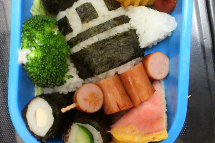 キャラ弁 男の子が大好き ロケット弁当 レシピ 作り方 By もとあぷー クックパッド 簡単おいしいみんなのレシピが358万品