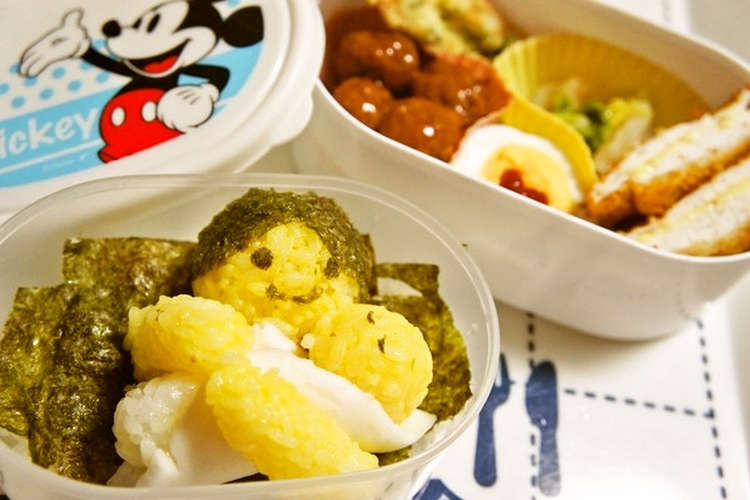 これが母の愛よ 赤ちゃん抱っこ弁当 レシピ 作り方 By Happyママ クックパッド