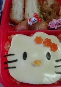 キャラ弁　キティ