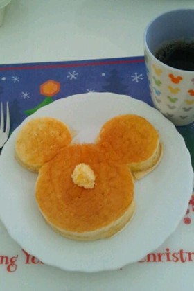 うちの幸せふんわりパンケーキ♪