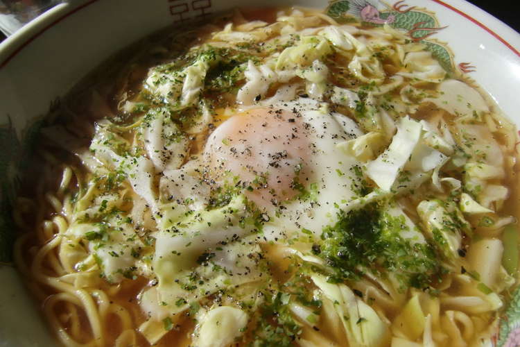 しゃき しゃき きゃべつラーメン レシピ 作り方 By ちびっこゆい クックパッド 簡単おいしいみんなのレシピが355万品
