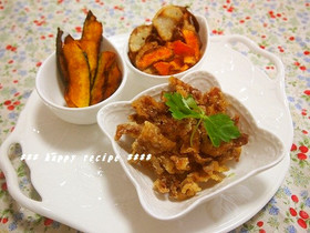 好き嫌いさんに!野菜と豚肉のサクサク揚げ