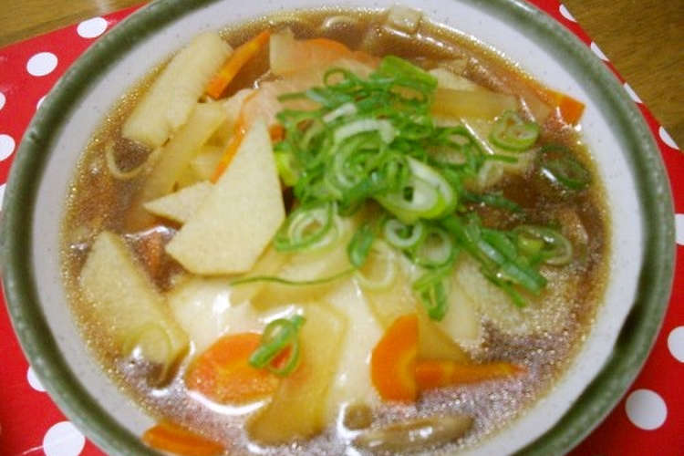 サッポロ一番麺の力で しっぽくそば レシピ 作り方 By まぶたん クックパッド