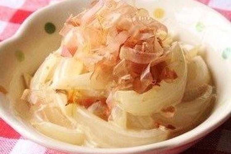 簡単節約 玉ねぎのオイマヨおかか和え レシピ 作り方 By おぺこ クックパッド 簡単おいしいみんなのレシピが352万品