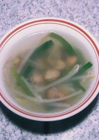 ふくろ茸のスープ