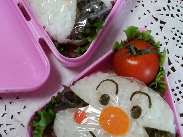 キャラ弁 おむすびまん こむすびまん レシピ 作り方 By Y U クックパッド 簡単おいしいみんなのレシピが352万品