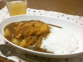 15分で!1人きりのフライパンカレー♪