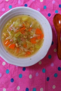 野菜スープで美味しくダイエット✧*。