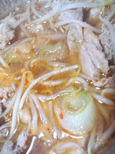 ポカポカ温まる☆味噌キムチスープの画像
