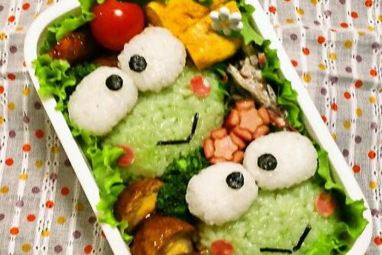 キャラ弁 けろけろけろっぴ弁当 レシピ 作り方 By みんなのあねご クックパッド 簡単おいしいみんなのレシピが366万品