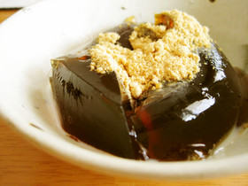 **あっさり♪ほうじ茶ゼリー**