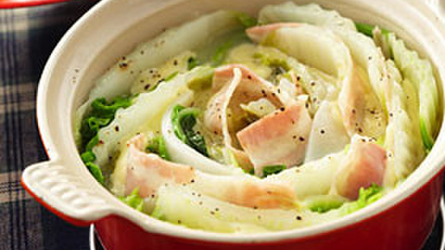 ベーコン白菜の餅チーズかさね蒸し レシピ 作り方 By ローソンセレクト クックパッド