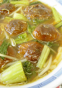 椎茸たっぷり❤醤油ラーメン