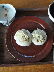 青大豆ずんだ餅の写真
