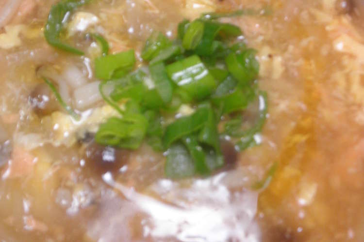 焼鮭と玉ねぎの卵とじスープ レシピ 作り方 By はなおじさん クックパッド 簡単おいしいみんなのレシピが357万品