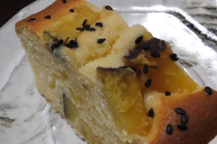 有塩バターでさつまいものケーキ レシピ 作り方 By アルシオネ クックパッド