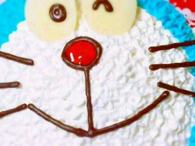 ドラえもん 立体キャラケーキ レシピ 作り方 By Cocokant クックパッド 簡単おいしいみんなのレシピが357万品