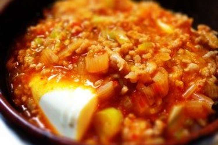 レンジで旨辛 麻婆温奴 簡単マーボー豆腐 レシピ 作り方 By Moriyabar クックパッド 簡単おいしいみんなのレシピが365万品