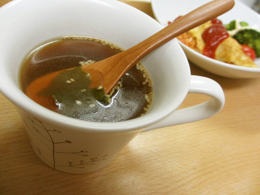 マグカップで☆ダシダスープの画像