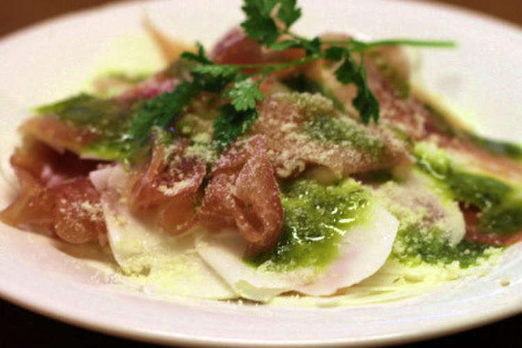 加賀丸いもと生ﾊﾑのﾊﾞｼﾞﾙｻﾗﾀﾞ レシピ 作り方 By 加賀丸いもの里 クックパッド 簡単おいしいみんなのレシピが357万品