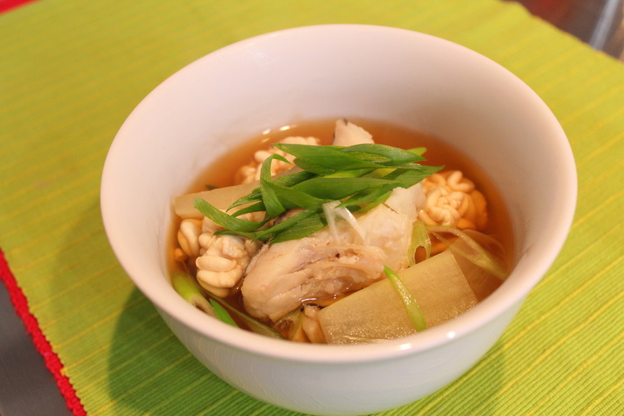 鱈と白子の韓国スープ。の画像