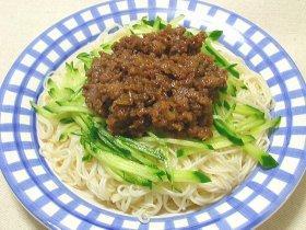 肉味噌そうめん