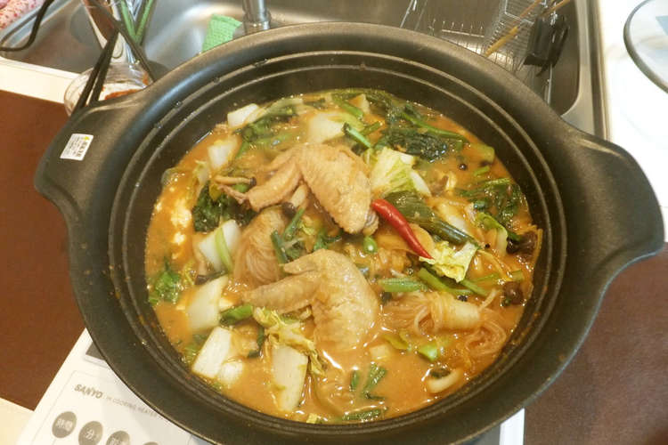 韓国鍋料理 激うまスープの素 レシピ 作り方 By ちょっぱる クックパッド