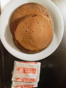 コストコのパンケーキミックス(チョコ)