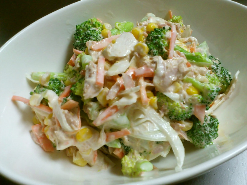 お好みの味のサラダレシピ