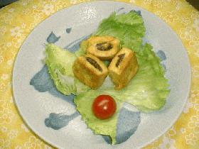 簡単★ヘルシー 高野豆腐の牛肉はさみピカタ