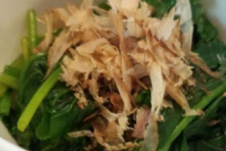 電子レンジで簡単 ほうれん草のおひたし レシピ 作り方 By ふ み クックパッド 簡単おいしいみんなのレシピが352万品