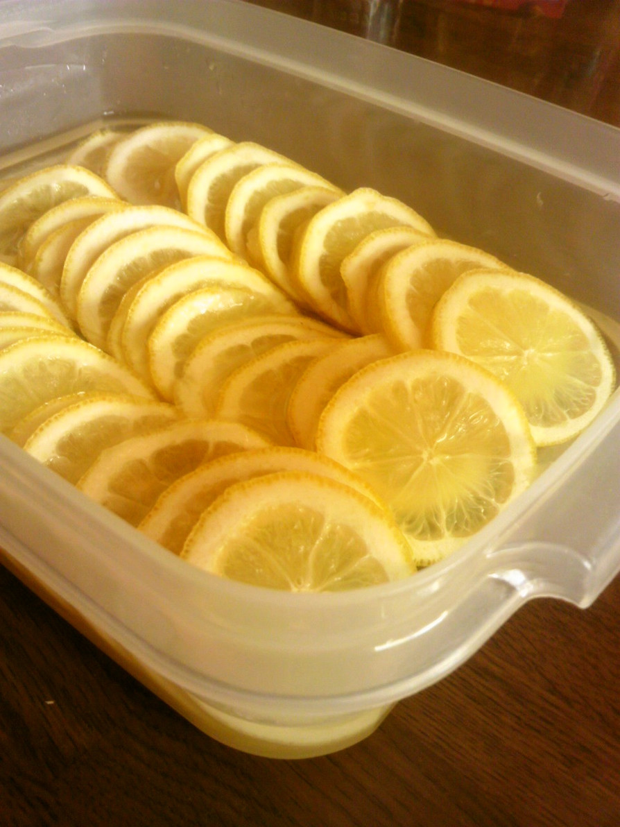 砂糖で簡単☆活用レモンシロップの画像