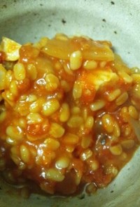 豚肉とレンズ豆のトマト煮こみ