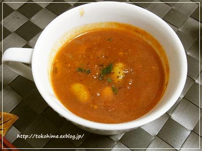 トマトスープの写真