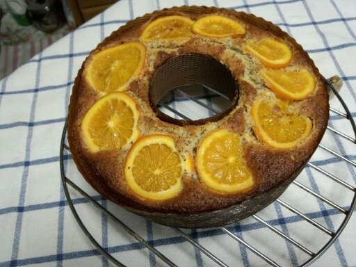 オレンジケーキ（紅茶入り）の画像