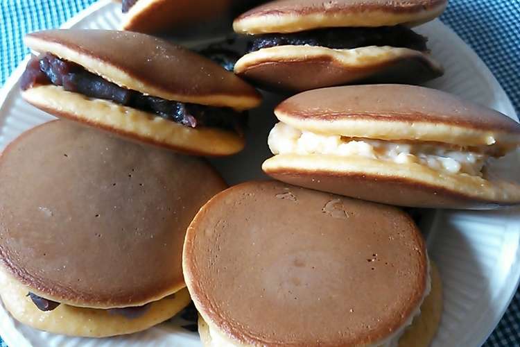 ミニどら焼き レシピ 作り方 By おばけのコックさん クックパッド 簡単おいしいみんなのレシピが349万品