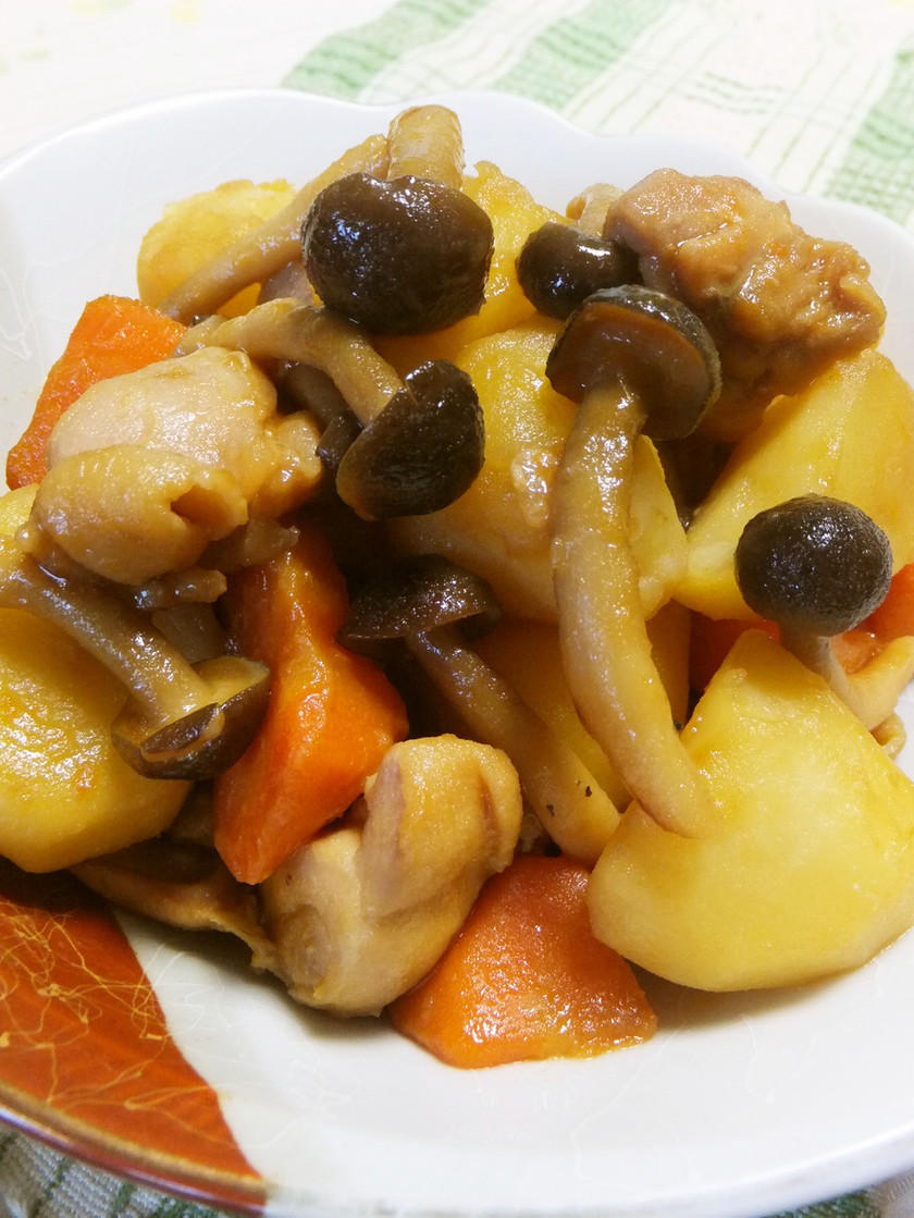 おいし～い♪鶏肉とじゃがいもの煮物 by まんまるまうちゃん 【クックパッド】 簡単おいしいみんなのレシピが365万品 おいし～い... 