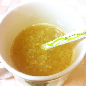 冬の朝食に☆ホットりんご生姜ドリンク