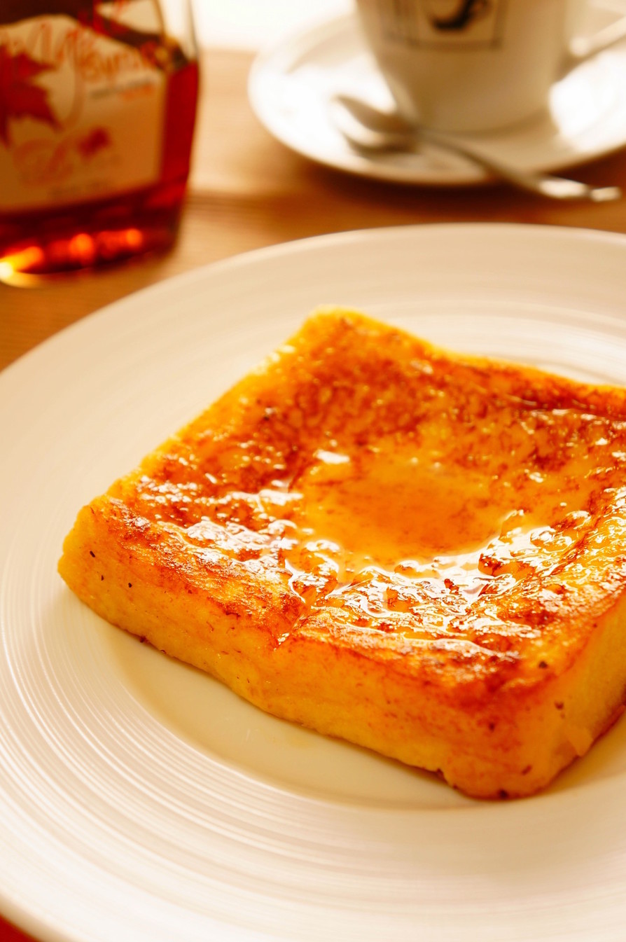 朝食にぴったりなフレンチトーストの画像