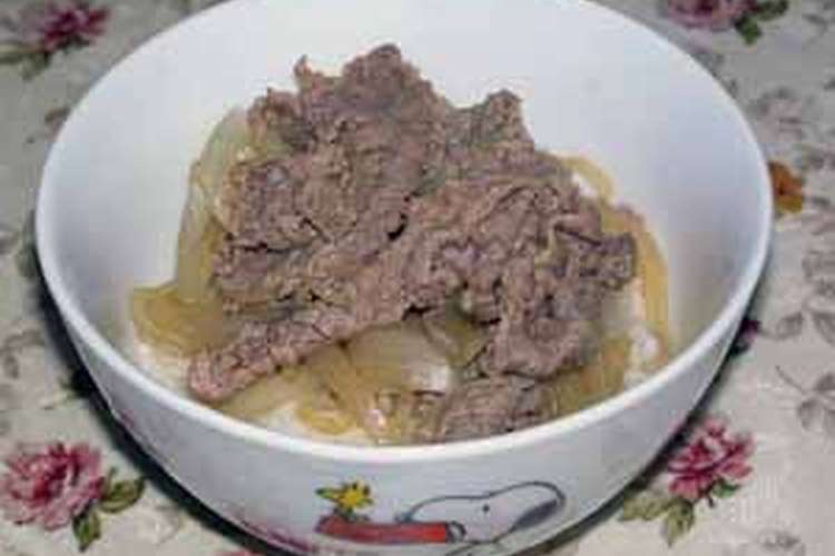 めんつゆで牛丼 レシピ 作り方 By ひろりん ママ クックパッド 簡単おいしいみんなのレシピが355万品