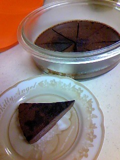 フライパンで濃厚チョコプリンケーキの画像