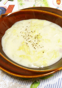 低カロリー♬白菜のクリーム煮