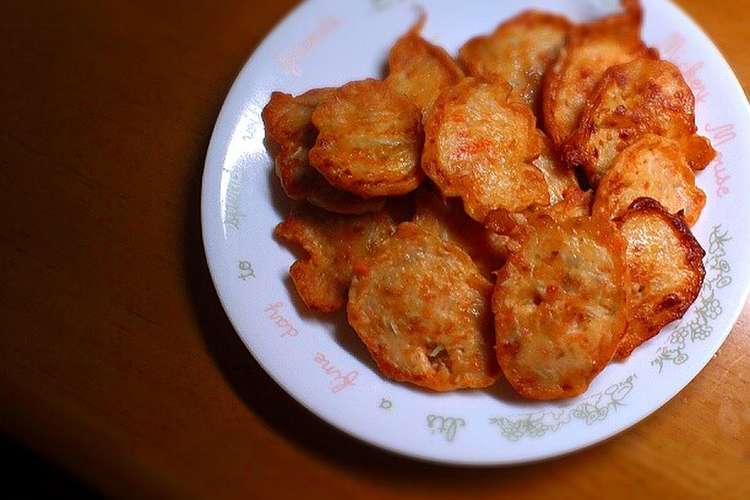 お豆腐やさいのふわふわさつま揚げ風 レシピ 作り方 By Suzukuroi クックパッド 簡単おいしいみんなのレシピが355万品
