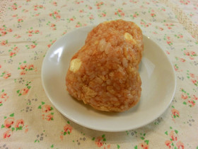 ポテチで簡単おにぎり♪