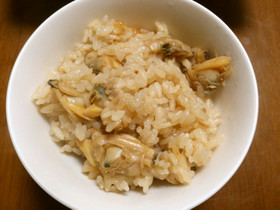 簡単!あさりの炊き込みご飯