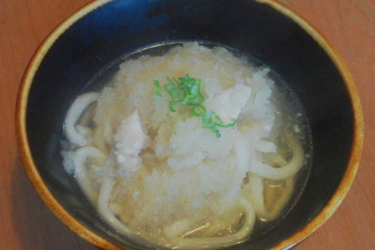 ゆずとおろしうどん 温 レシピ 作り方 By ロビィ クックパッド