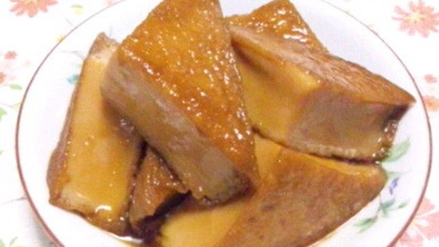 懐かしいおばあちゃんの 厚揚げの煮物 レシピ 作り方 By まっちー食堂 クックパッド 簡単おいしいみんなのレシピが357万品